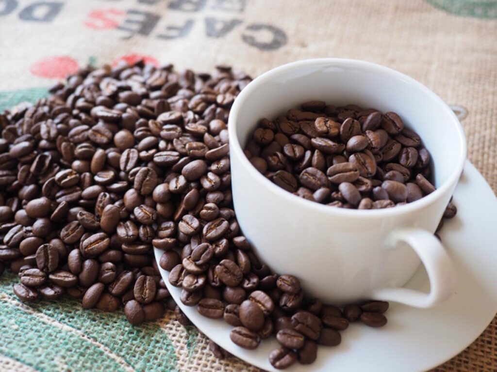 コーヒー豆のローストにより相性のよいメニュー、香り、味わいに違いが生まれる