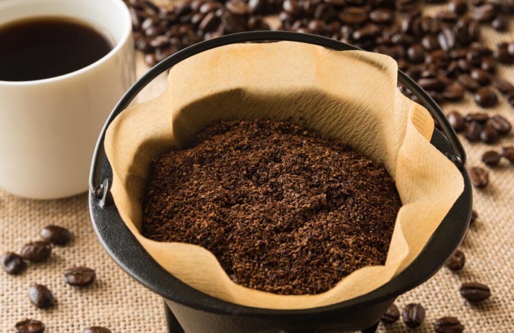 コーヒー豆のガラをゴミにすることなく上手に再利用する方法画像